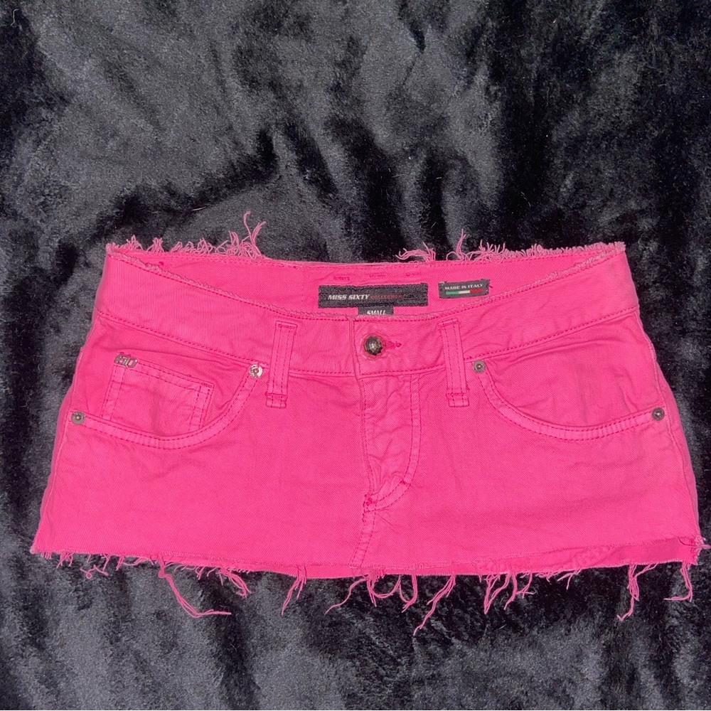 vintage miss sixty mini skirt